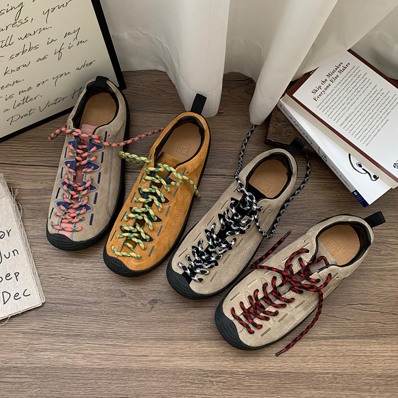 KEEN DA联名德训鞋女复古百搭休闲运动板鞋阿甘鞋户外登山徒步鞋