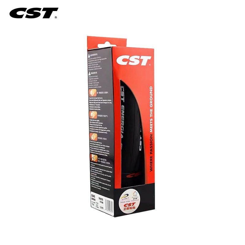 CST正b新自行车外胎公路车轮胎700*25C单车内胎C3045折叠版