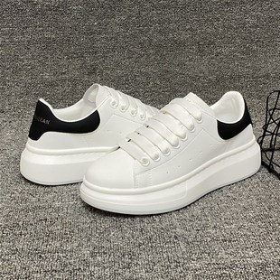新款 韩版 百搭厚底休闲鞋 经典 青少年板鞋 男2025秋季 潮流时尚 小白鞋