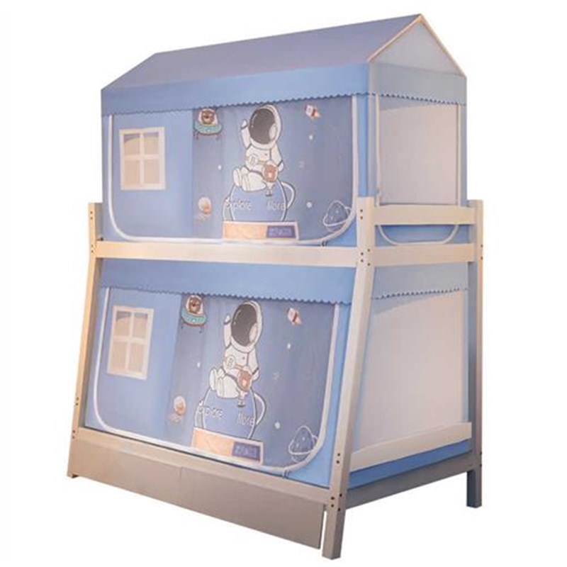 子母床蚊帐新款家用儿童伸缩支架高低床上下床上下铺遮光床帘帐篷