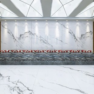 式 无限连纹岩板 广东大理石大板墙砖款 2400 多 电视背景墙砖1200