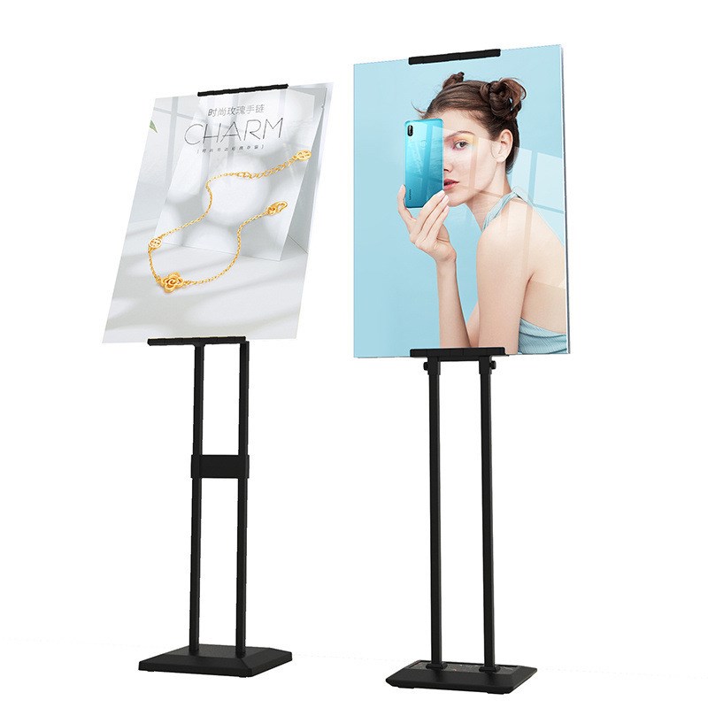 立式落地式kt板展架广告海报架子展示牌J支架商场立牌水牌宣传展