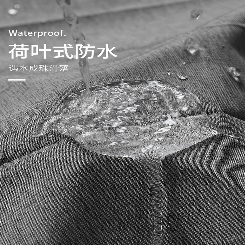 折叠磁吸浴室浴帘套装免打孔U型淋浴房卫生间隔断干湿分离防水帘