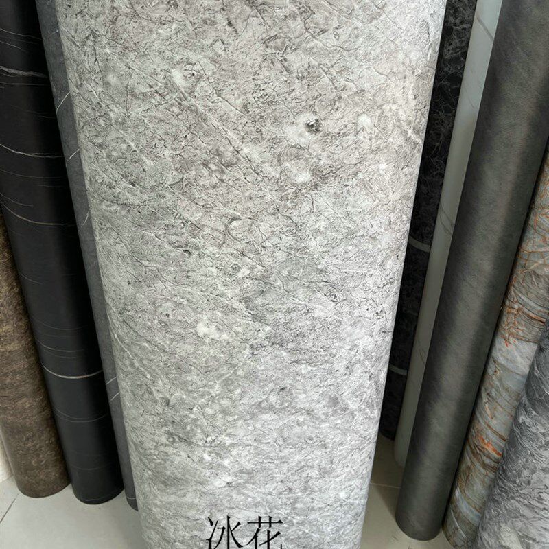 PVC仿大理石纹贴纸自粘墙纸壁纸橱柜桌面翻新波音软片展柜即时贴