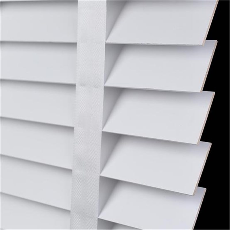 实木百叶窗帘卷帘遮光升降卧室书房卫生间阳台防水遮阳木百叶