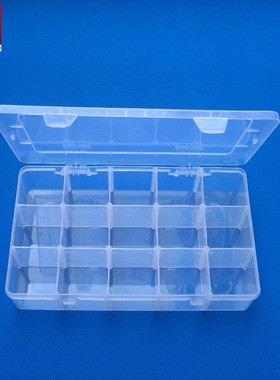 透明可拆零件合 螺丝盒 塑料盒子 整理盒 工具盒 收纳原件盒 IC盒
