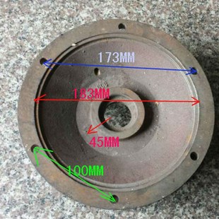 潜水泵 5.5KW 油浸泵进水节 水泵配件7.5KW QY200 中节 充油式