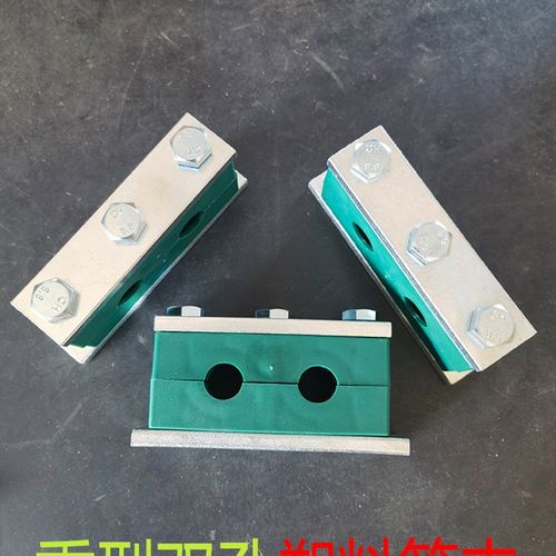TTHPG1 重型双孔双联管夹 船用液压油管管卡高压管路固定支架管夹