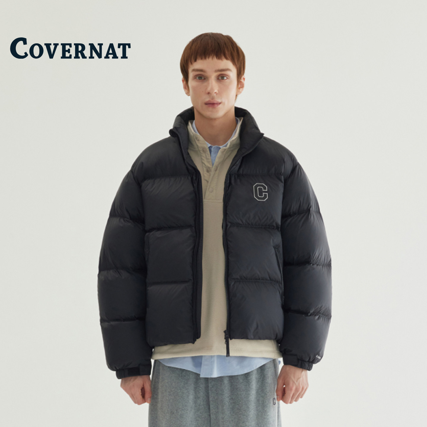 【所有女生直播间】COVERNAT韩国短款羽绒服冬季鸭绒防寒保暖外套,男装,羽绒服,淘宝优惠券,粉丝福利购,淘宝优惠卷