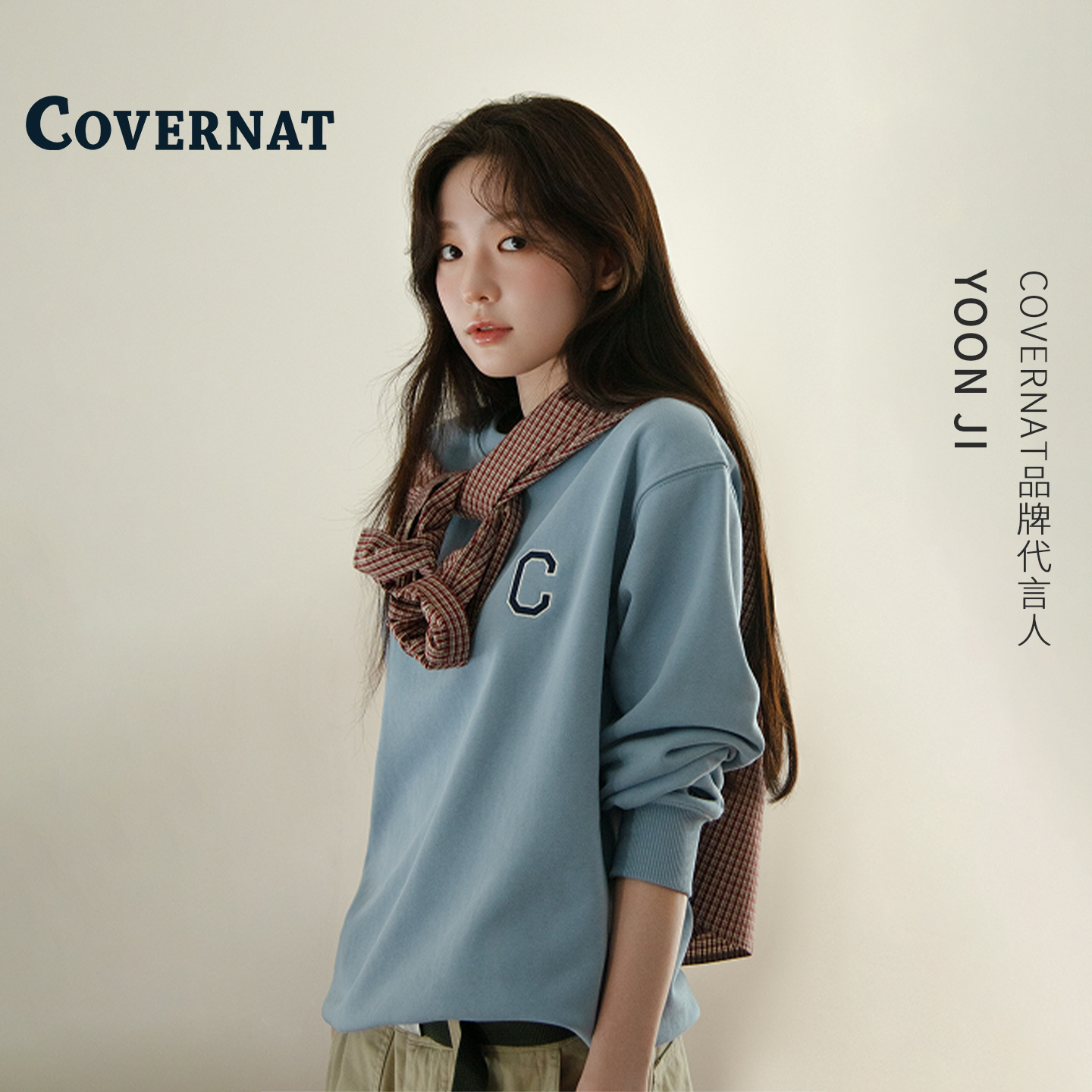 COVERNAT韩国卫衣休闲宽松运动