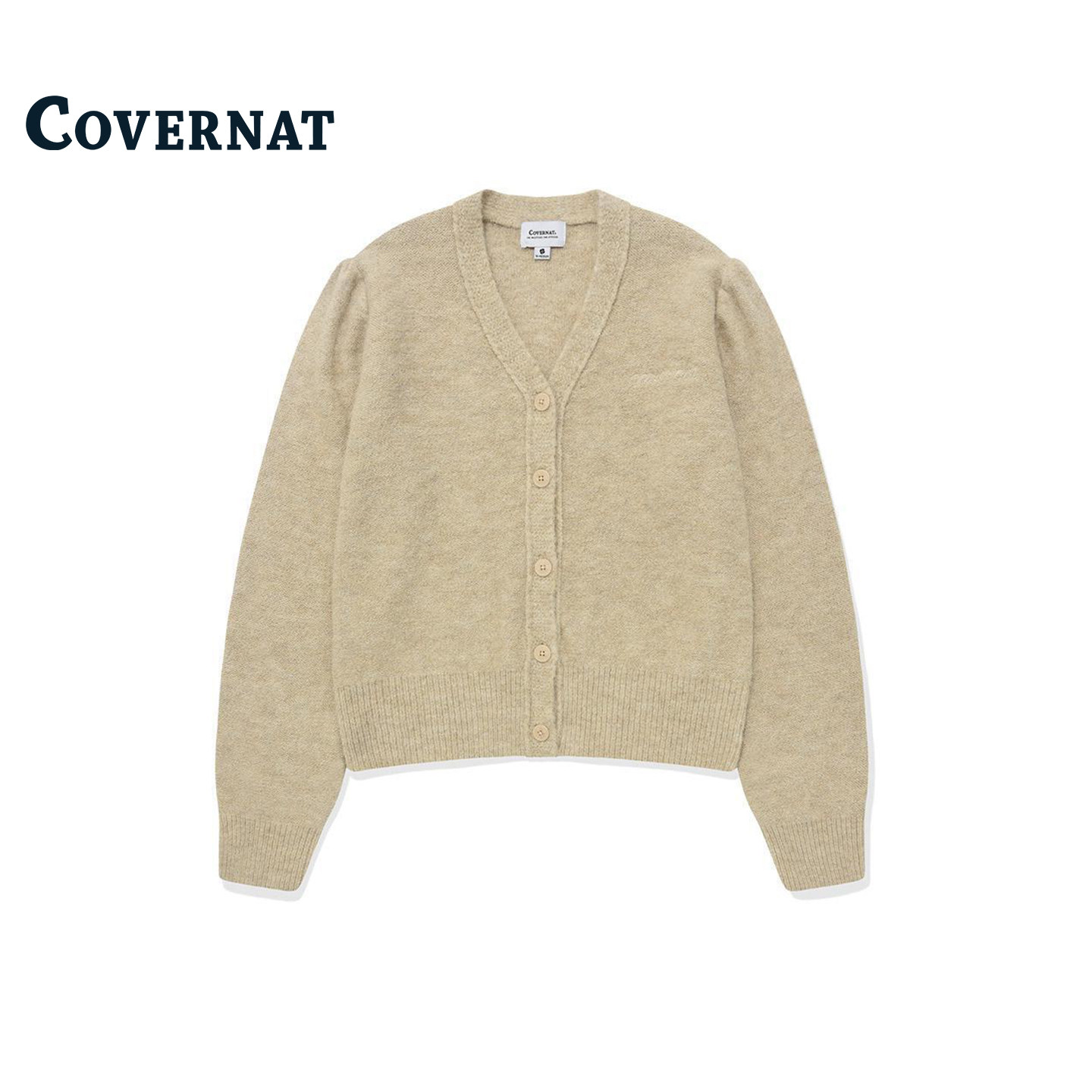 COVERNAT韩国上衣女款2025新款内搭学院风针织衫冬季穿搭毛衣开衫