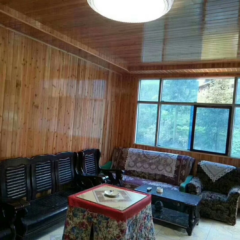 桑拿板柳杉木免漆扣板阳台吊顶实木护墙板幼儿园墙裙松木室内板