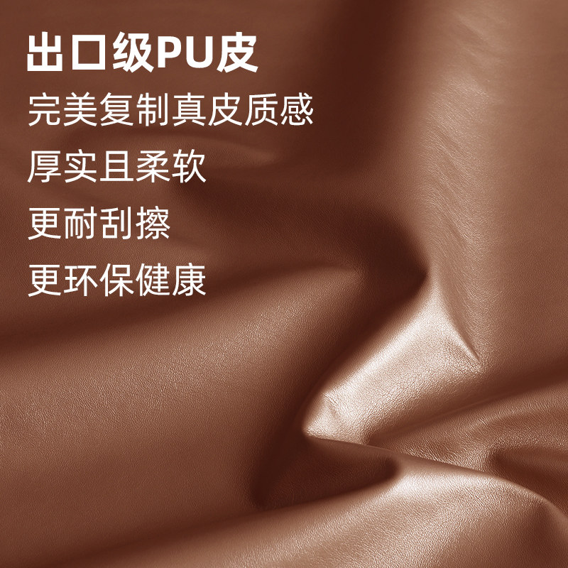 无床头用榻榻米床头靠垫软包靠背垫床靠枕皮质护腰自粘罩套硬海绵