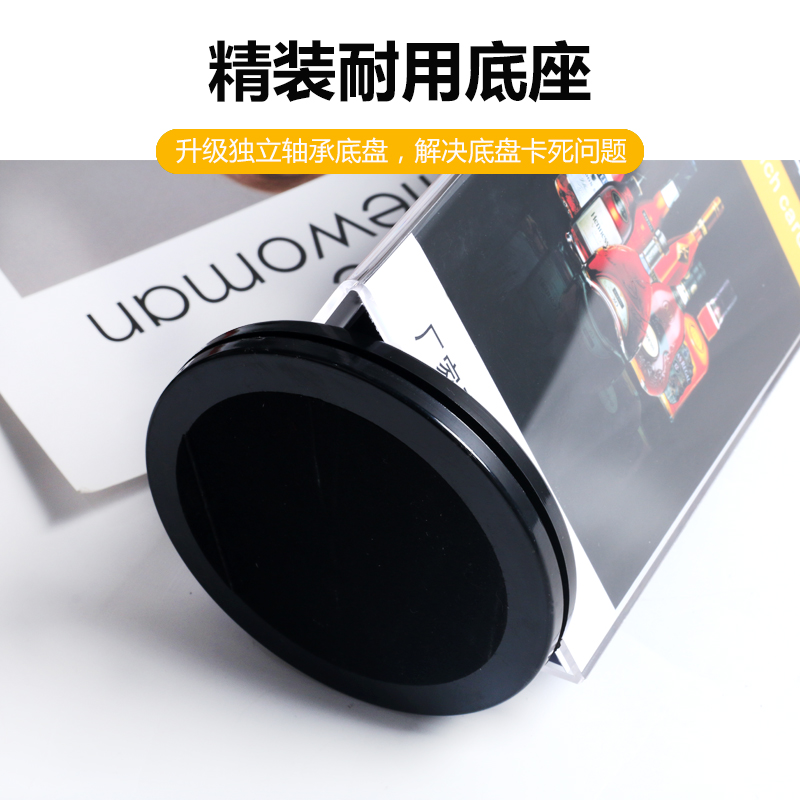 压克力酒水牌三面旋转台卡座桌牌广告牌台牌展示牌餐牌设计架F三