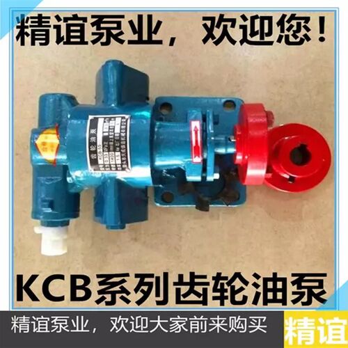 温电动铸铁齿轮泵KCB18.3/33.3/55/83.3自吸泵润滑油泵齿轮油泵