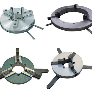 三爪焊接卡盘  自定心薄型卡盘 变位机卡盘  手动快速夹紧卡盘