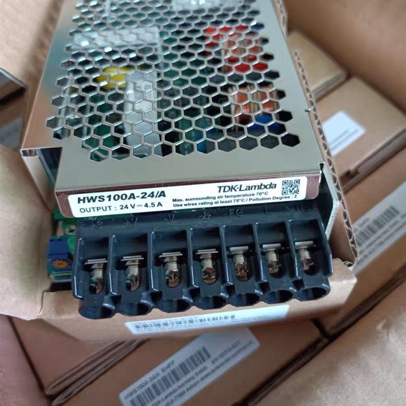 HWS100A-24/A  兰达 TDK-LAMBDA 100W 24V4.5A AC/DC开关电源全新