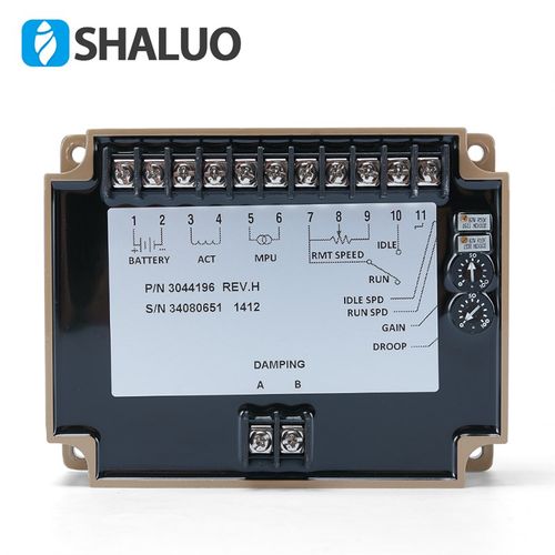 康明斯柴油机3044196全电子电机调速器单三相220v380V交流调速板