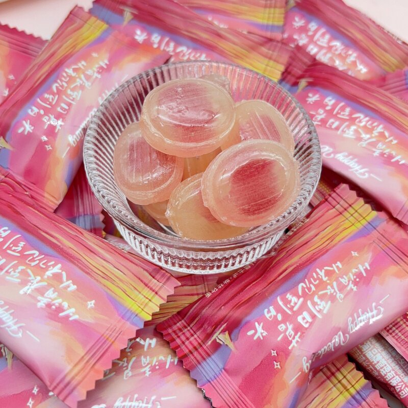 潘多拉日记荔枝味水果夹心硬糖结婚喜糖婚糖高颜值包装糖果小零食