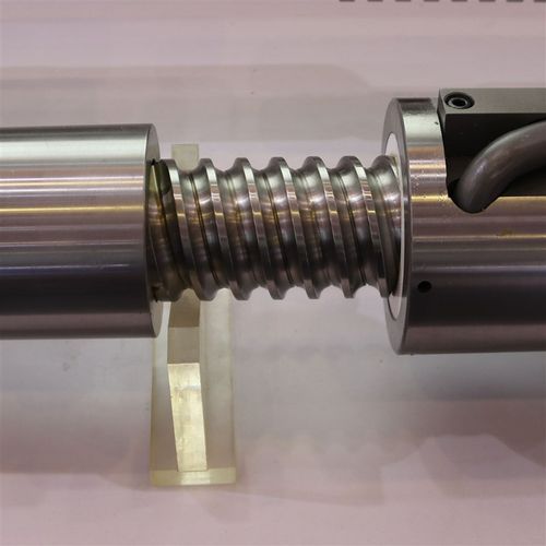 正反扣不锈钢传动丝杆副 45号钢高精度行星滚珠丝杠螺母套组
