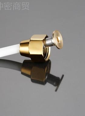 金色铜伸缩弹簧 管卫浴P淋浴管URG010102喷枪花洒软帽管水管电话