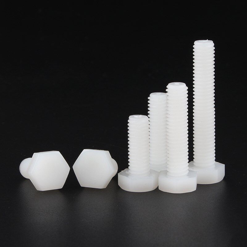 塑料外六角尼龙螺栓塑胶螺丝外六角螺钉绝缘螺杆M6M8