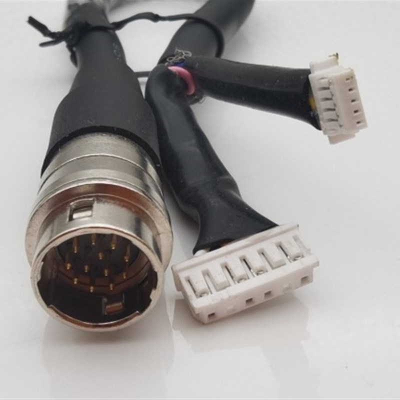 线缆定制 国产12针插头/小白头  20CM
