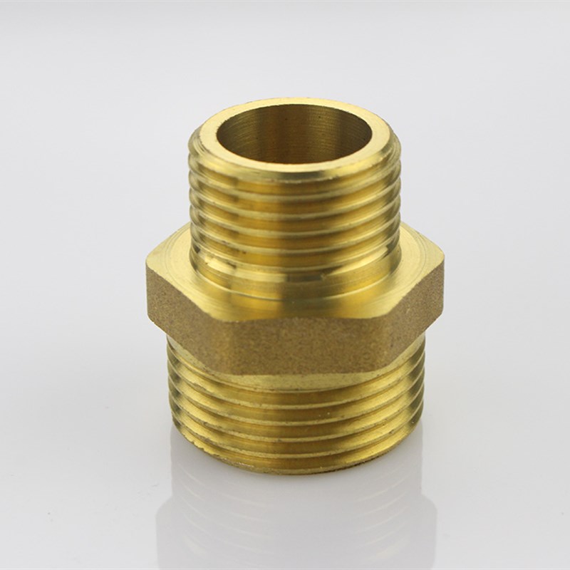 全铜4分变6分外丝变径大小头4分外丝6分外丝异径大小头铜配件