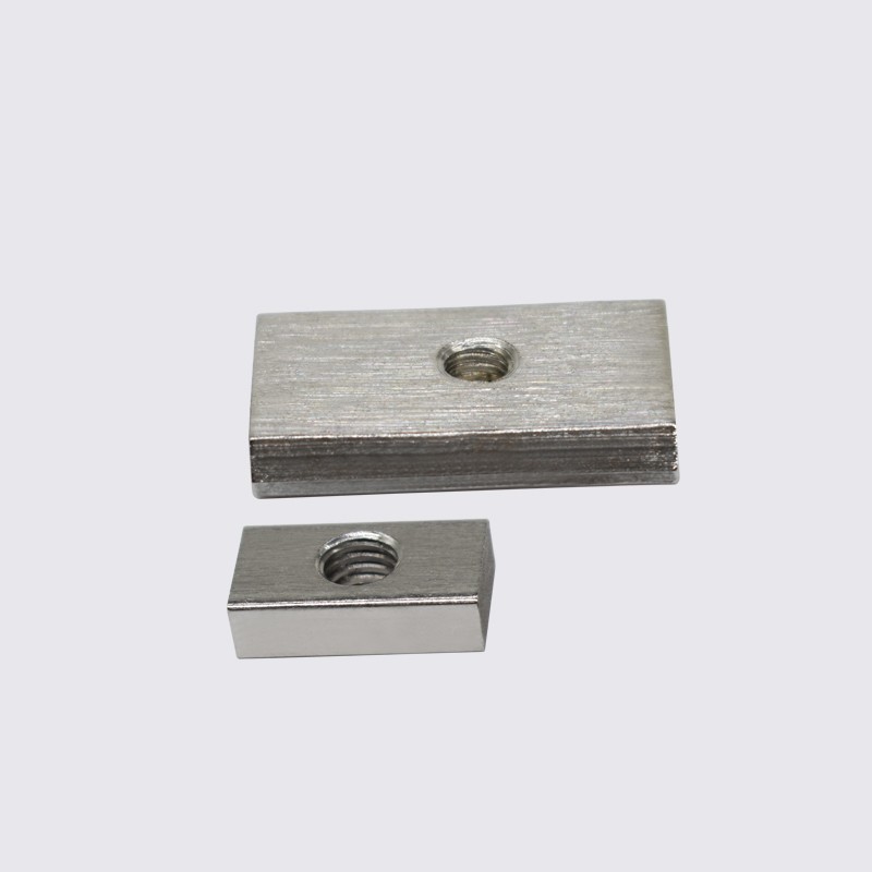 长方形螺母 方形螺帽 304不锈钢螺母配件M6 M5 异型帽 M8 长螺帽