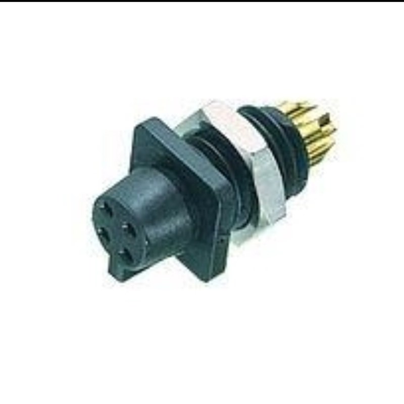 德国宾德binder 连接器719  709 系列插头插座 3 4 5 芯固定插座