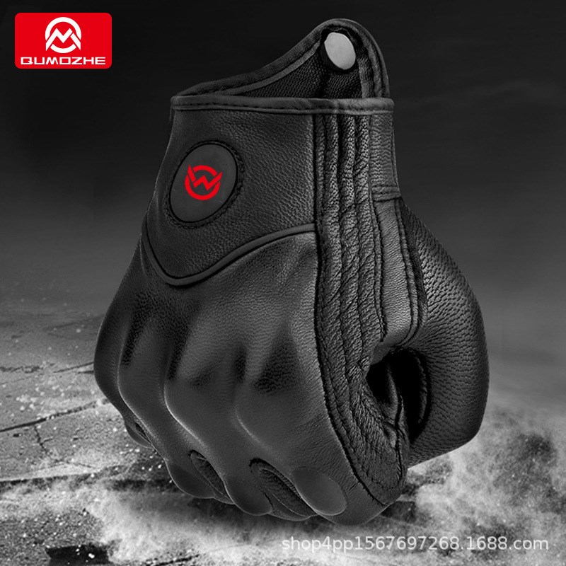 工厂店摩托车手套骑行手套防滑运动触屏透气运动复古ICON手套