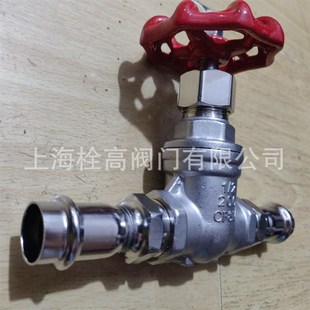 不锈钢双卡压闸阀 不锈钢卡压球阀 不锈双卡压球阀双卡压截止阀