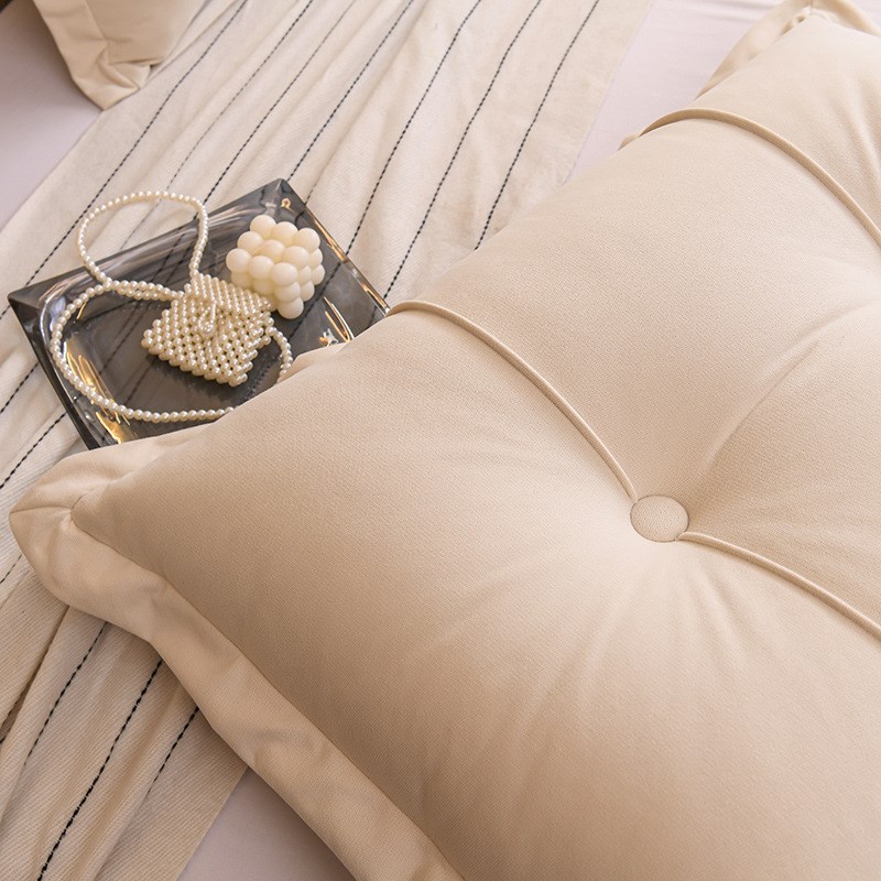 新款四季爆款纯色组合靠垫床头靠枕垫沙发靠枕可拆洗双人靠枕靠背