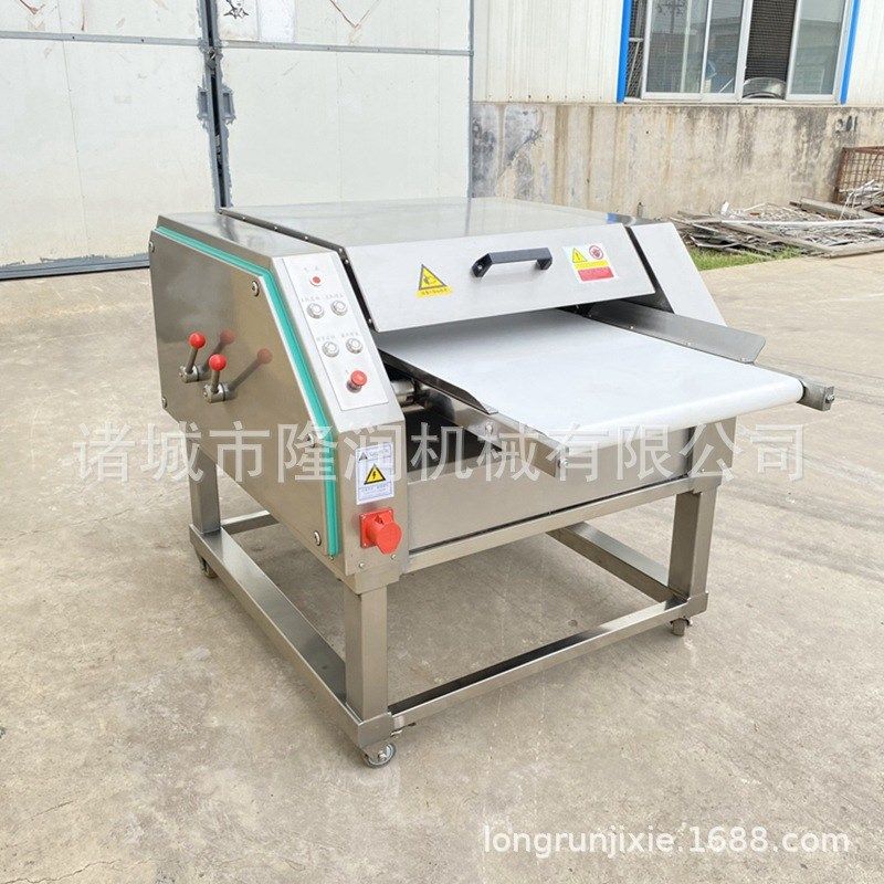 专业鸡脖去皮机 商用连续式鸡腿琵琶腿扒皮机 去皮干净省时省力