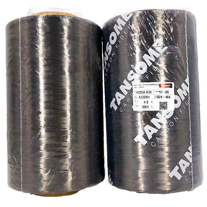 韩国晓星T800 24K碳纤维纱H2550 A10高强度高模量24K碳纤维丝现货