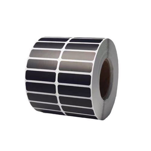 黑色合成纸pp防水撕不烂不干胶30 40 50 60 70 100条形码标签纸