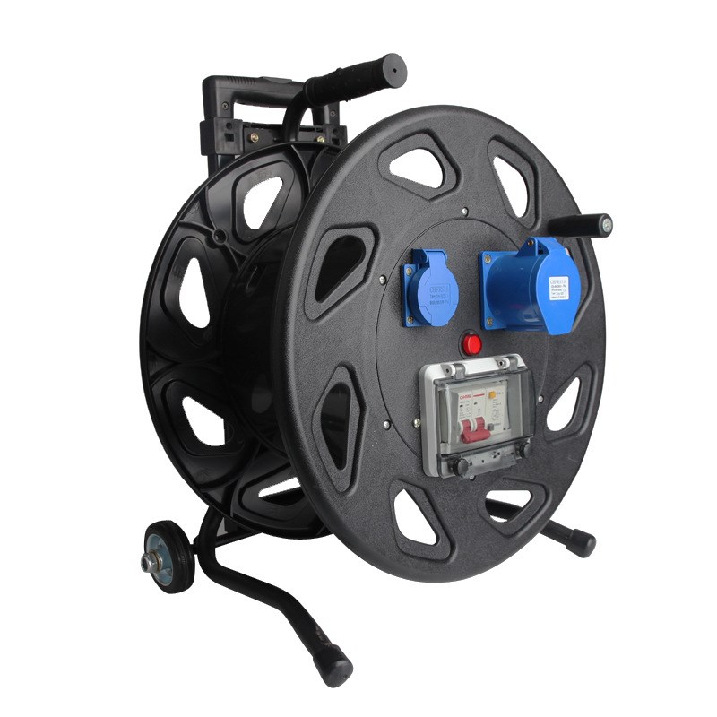 移动220V电缆盘32A线盘绕线盘拖卷线缆盘防尘防水超级大盘
