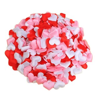 跨境热销小号爱心海绵花瓣 手抛花婚房布置心形床撒撒花2cm2000个