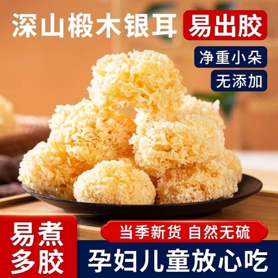 有机椴木银耳干货小银耳雪耳正品