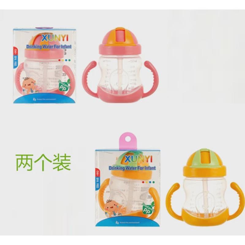 宝宝吸管杯婴儿童防漏水杯幼儿小孩喝水杯子学饮杯水壶水瓶带新款
