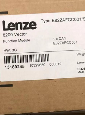Lenze通讯模块E82ZAFCC201 E82ZAFUC001 E82ZAFVC001全新优惠供应