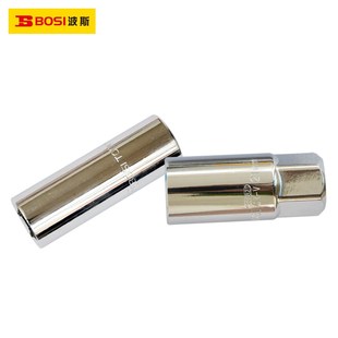 波斯 手动汽车工具火花塞拆卸工具火星套筒头子 火花塞套筒