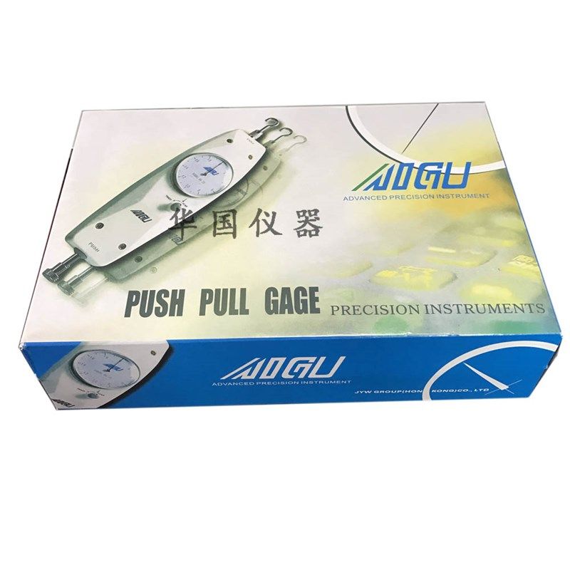 正品AIGU艾固指针式推拉力计 NK100测力计1KG-50KG拉力器拉力计