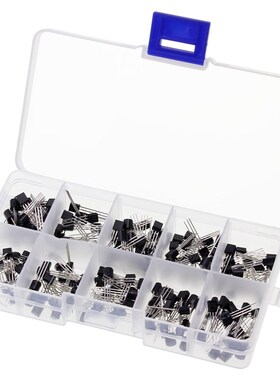 200PCS TO-92二极管晶体管 10种规格各20只2N2222  BC337-C1815