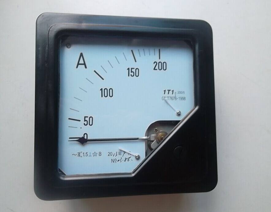 1T1交流电流表指针式电压表功率表 数显表 板表 指针式电表   1C2