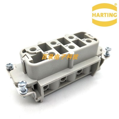 HARTING浩亭 哈丁 6针母芯 35A 09310062701 重载连接器 航空插头