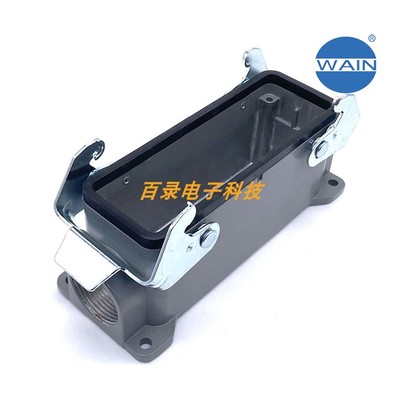 WAIN唯恩重载连接器 封底底座H24B-SF-2L/SC/W-M25 PG21 哈丁浩亭