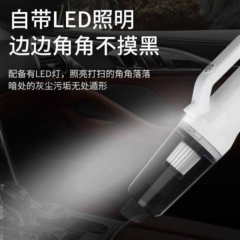 车载吸尘器超强手持无线吸尘器汽车大功率家用大吸力车内干湿两用