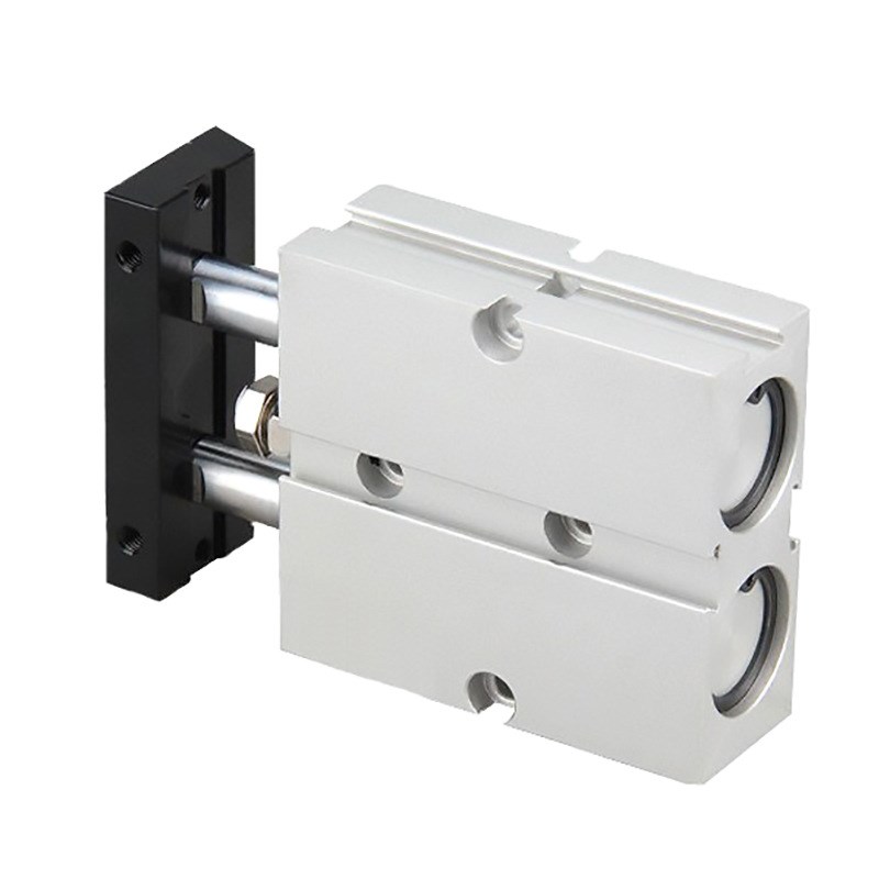 TN/TDA10双轴气缸 双杆缸径16/20/25/32带磁双作用复动tn双轴气缸