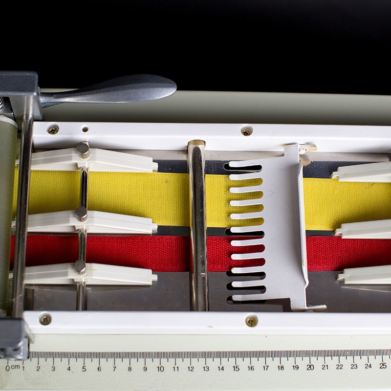 w100单热切全自动电脑冷切带机切条机断布机融切机松紧带裁切机